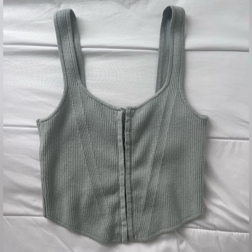 Abercrombie Hook and Eye Corset Tank